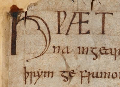 Opening word of Beowulf